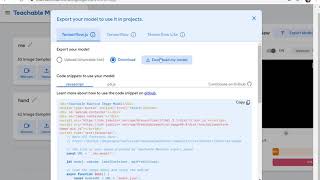 ESP32-CAM Teachable Machine (Use custom model)