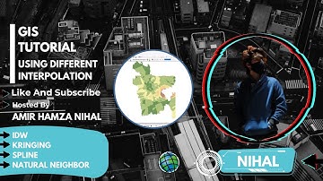 Different Interpolation Techniques in ArcGIS | IDW | Kriging | Spline | Raster Interpolation | #gis