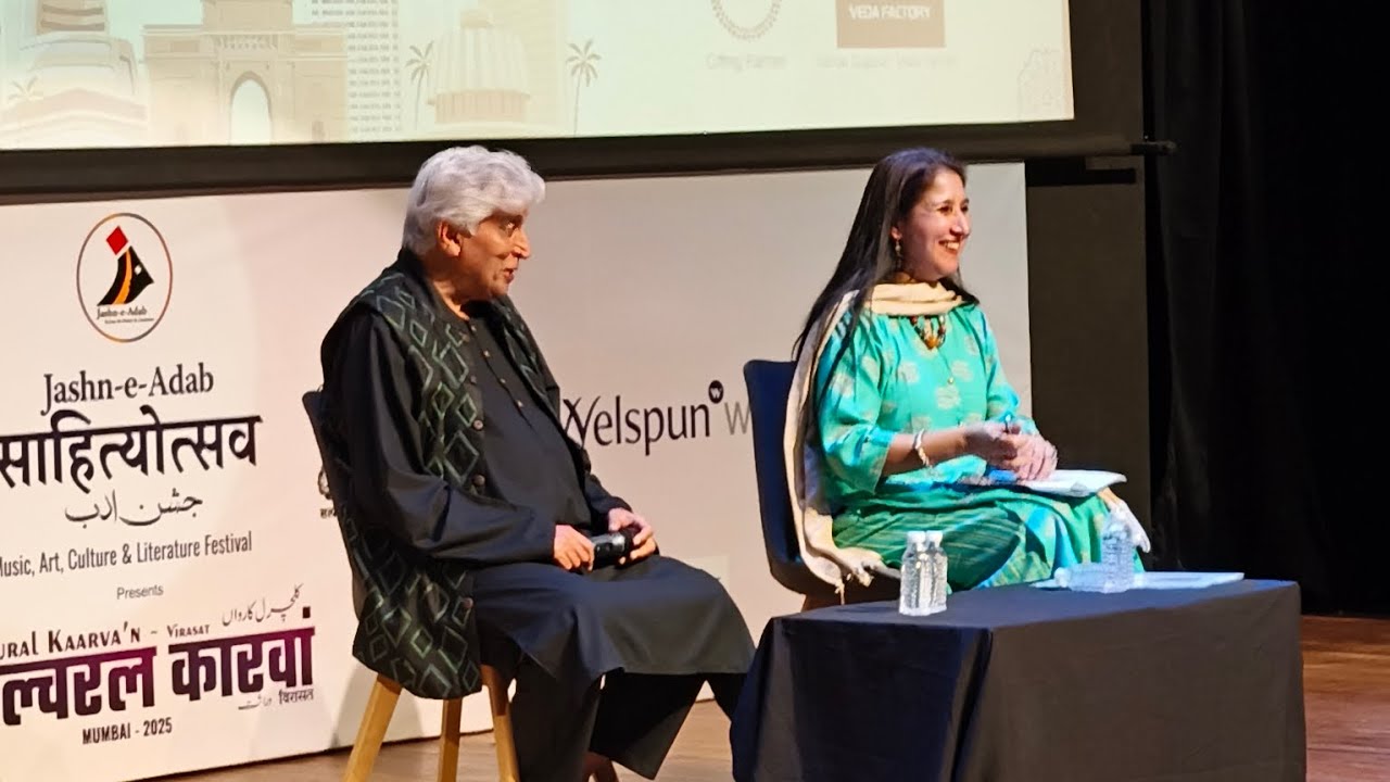 Javed Akhtar Live in Mumbai 2025 | Part 2 - YouTube