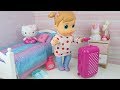 BABY WOW ANALU ARRUMANDO A MALINHA PARA CRECHE MINHA BONECA BEBÊ BABY ALIVE