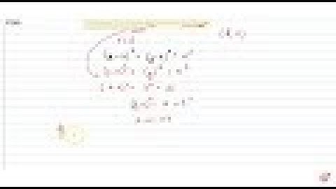 IIT JEE CONIC SECTIONS Find the equation of the circle with radius 5 whose center lies on the   x...