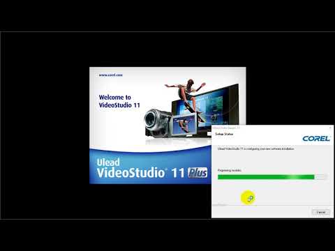 how to Install ( ຕິດຕັ້ງ ) Ulead Videostudio 11