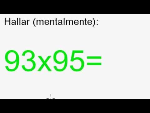 Trucos Matemáticos - Venciendo a la Calculadora (1)