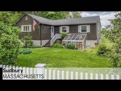 4 Lake Shore Drive, Sudbury, MA home video tour
