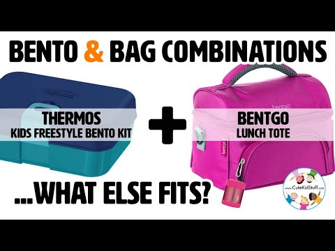 Thermos Kids Freestyle Bento Kit + Bentgo Lunch Tote