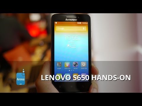 Lenovo S650 hands-on