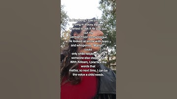 Because sometimes a child needs more than a smile #LearnLanguages #Airlearn #GermanStories