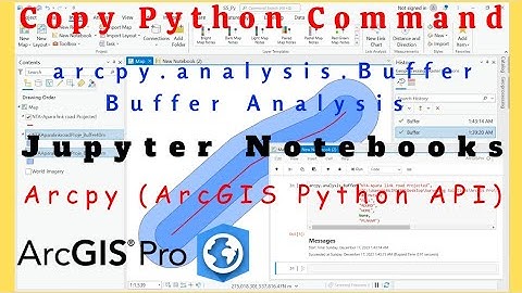 Buffering with Python Command on ArcGIS Pro
