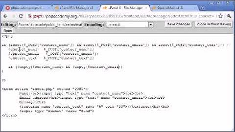 PHP Tutorial For Beginners | Creating a Simple Contact Form Part 2