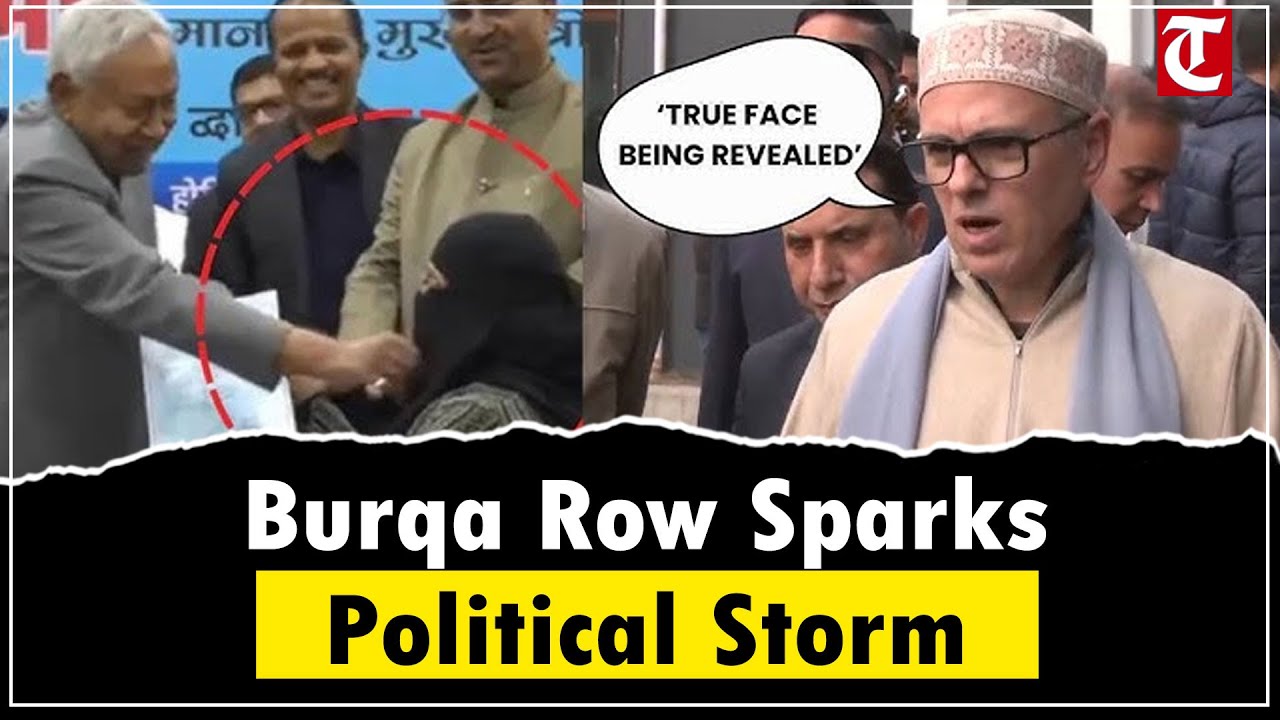 Omar Abdullah Compares Nitish Kumar With Mehbooba Mufti Over Burqa Video Controversy