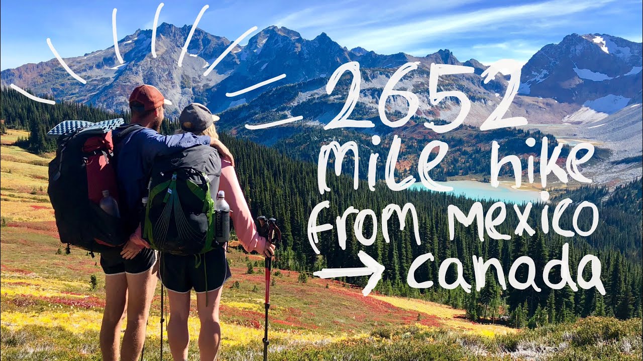 Hiking 2652 Miles Along the Pacific Crest Trail (PCT) Mexico to Canada YouTube