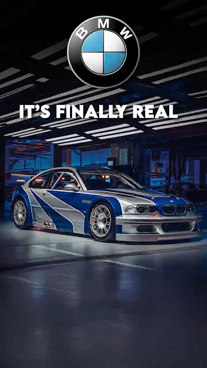 NFS BMW M3 GTR In Real Life!