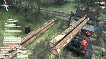 Loading Logs with Crane in SPINTIRES Beta