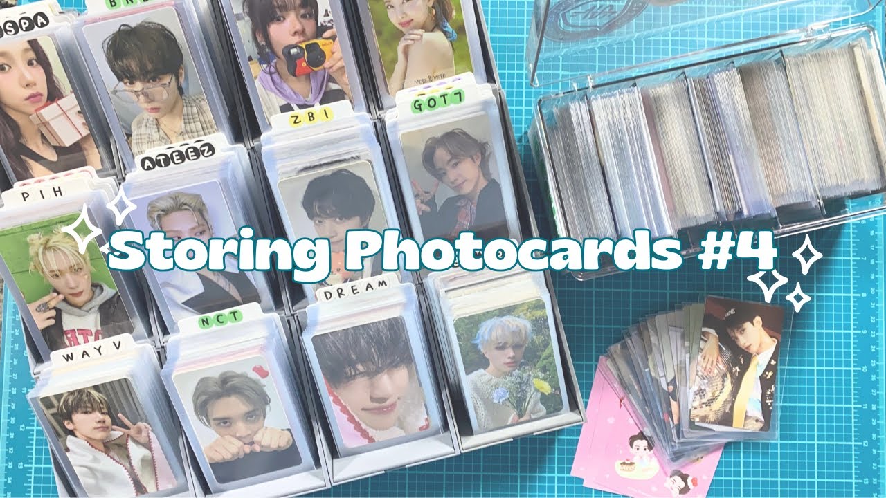 Storing Photocards #4 ✶ first storing video of 2025 ✶ aespa, got7, zb1, nct, twice, ateez, and more
