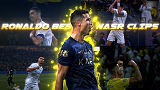 RONALDO BEST AL NASR CLIPS 4K | Topaz + AE CC | 2 Minute Download Link |