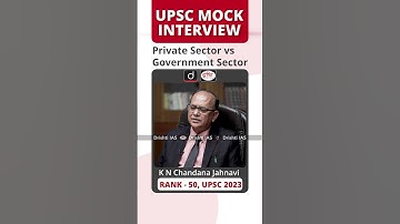 K N Chandana Jahnavi | Rank – 50 | UPSC Result Mock Interview 2023 #DrishtiShorts #upscmockinterview