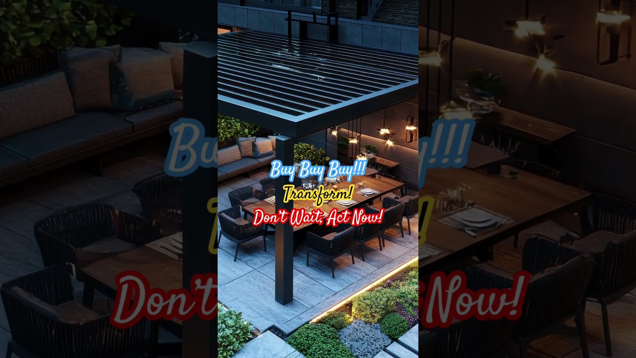 🌟Transform Your Backyard with Smart Tech! 🌟