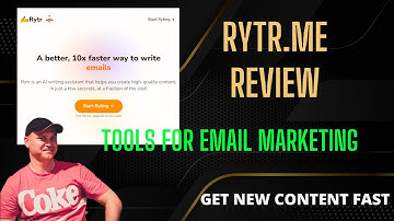 Rytr.me review. Best tools for email marketing 2021. How to create emails fast.