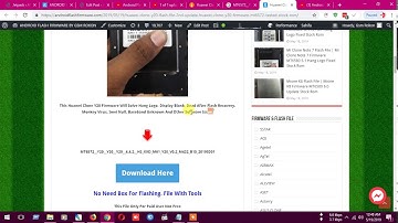 Huawei Clone Y20 Flash File 2nd Update | Huawei Clone Y20 Firmware MT6572 Tested Stock Rom