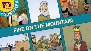 🔥  Fire on the Mountain| Bible Story for Kids | 📖 1 Kings 18 | Elijahs Story  (With Subtitles) @HopeKidsOfficial