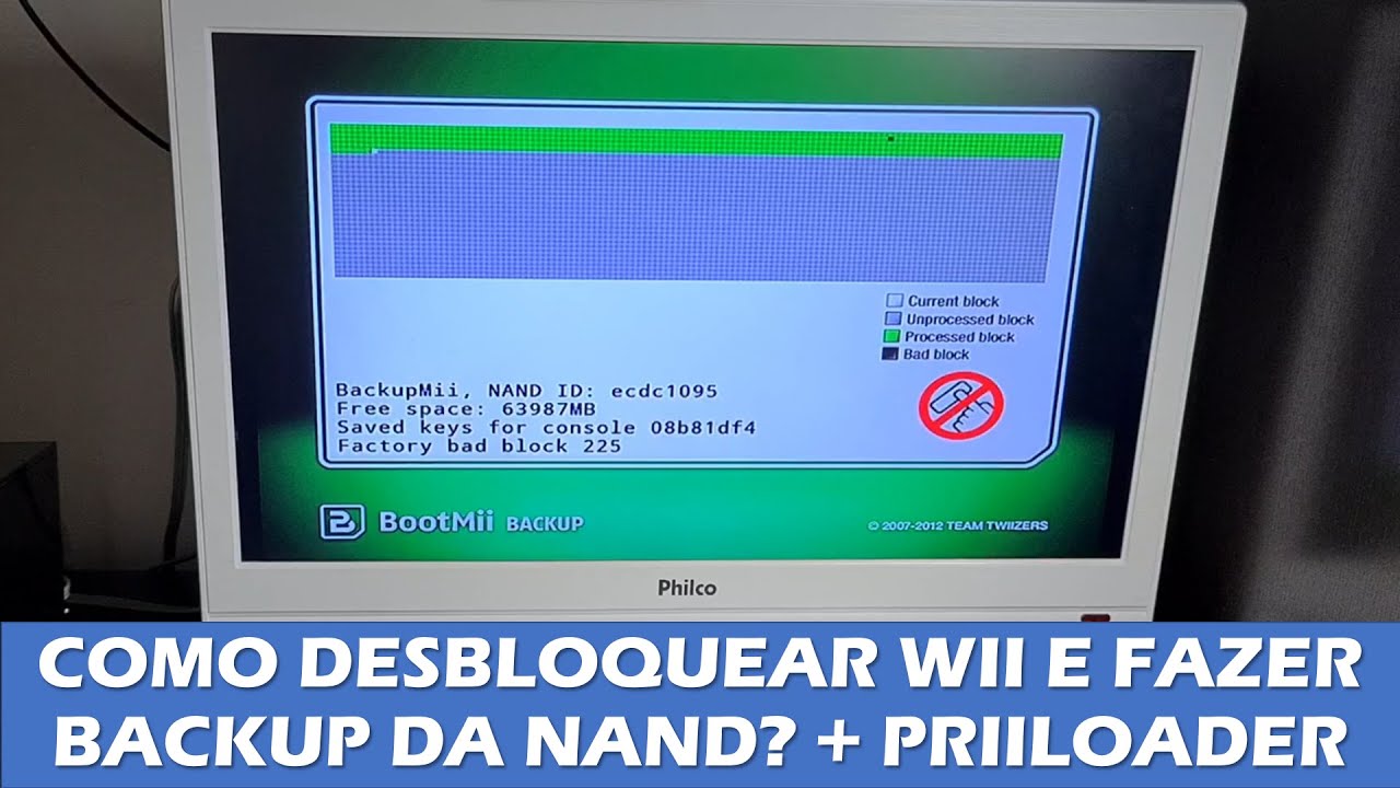COMO DESBLOQUEAR WII E FAZER BACKUP DA NAND? TUTORIAL PASSO A PASSO