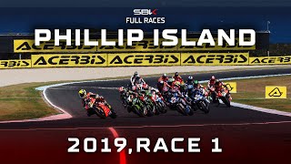 WorldSBK FULL Races  | Phillip Island 2019 Race 1