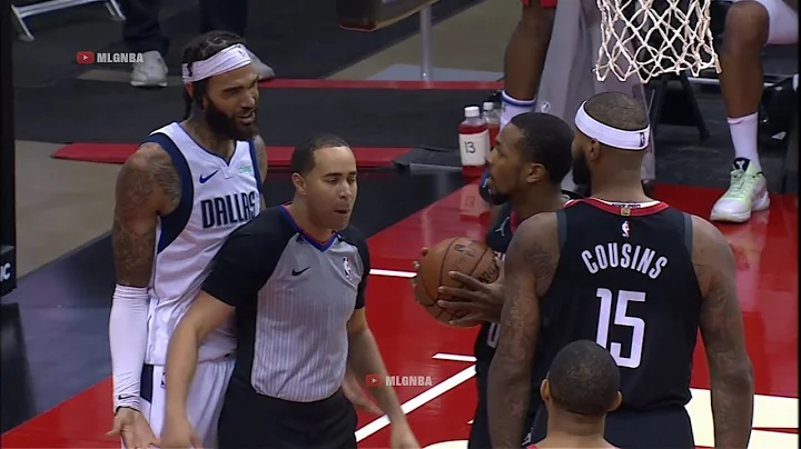 DeMarcus Cousins vs Willie Cauley Stein then Boogi...
