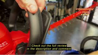 Review CRAFTSMAN Hedge Trimmer with POWERSAW, 3.8-Amp, 22-Inch (CMEHTS8022)