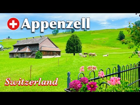 Appenzell Switzerland Heaven on Earth Traditional Swiss Village Town In Switzerland