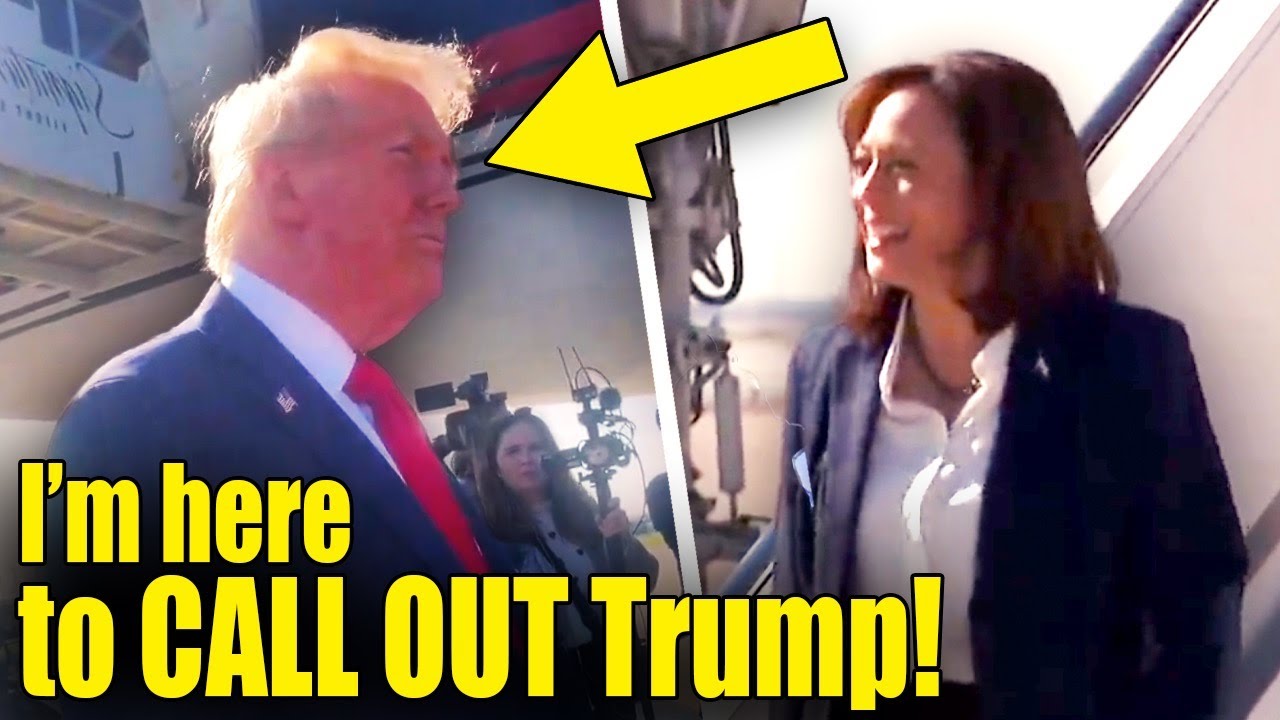 Watch Trump as Kamala SHOWS UP ON HIS TURF, CRUSHES HIM!