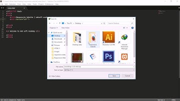 Responsive website in Pashto part 1