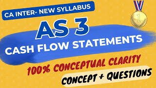 AS 3 in ENGLISH - Cash Flow Statements - PART 2 QUESTIONS - CA Inter New Syllabus