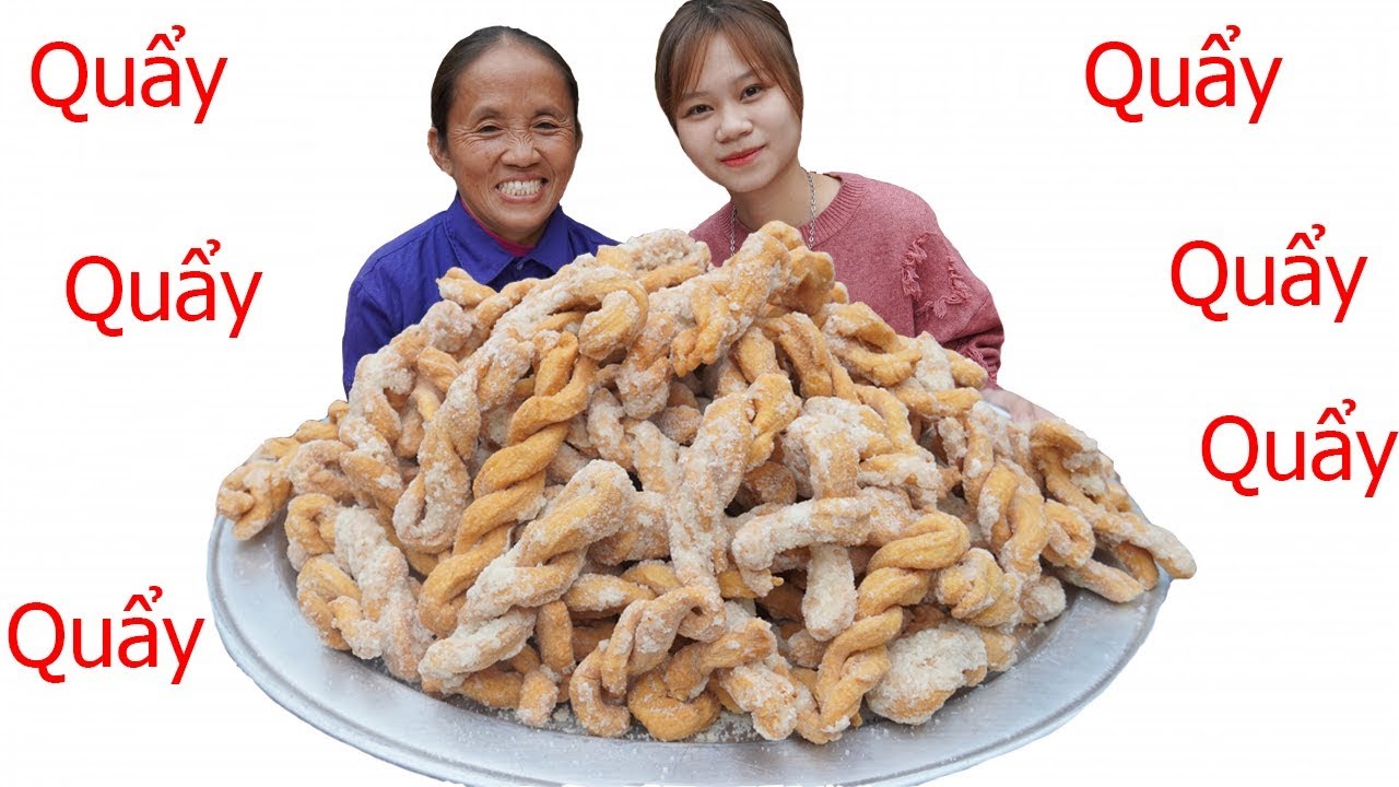 Bà Tân Vlog - Làm Mâm Quẩy Thừng Siêu To Khổng Lồ Giòn Tan