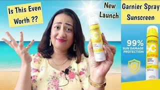 Garnier Super Uv Invisible Air Mist Sunscreen Spray Review ! Worth The Hype Or Not? @garnierindia