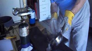 Application Of Beltfix 102 Using The Molten Pour Method