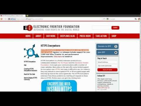 How to browse securely using Firefox and HTTPS Everywhere - eosTech Computing