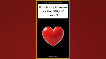 Which city is known as the city of love? | United States questions |, Quiz video | USA Shorts | Gk |