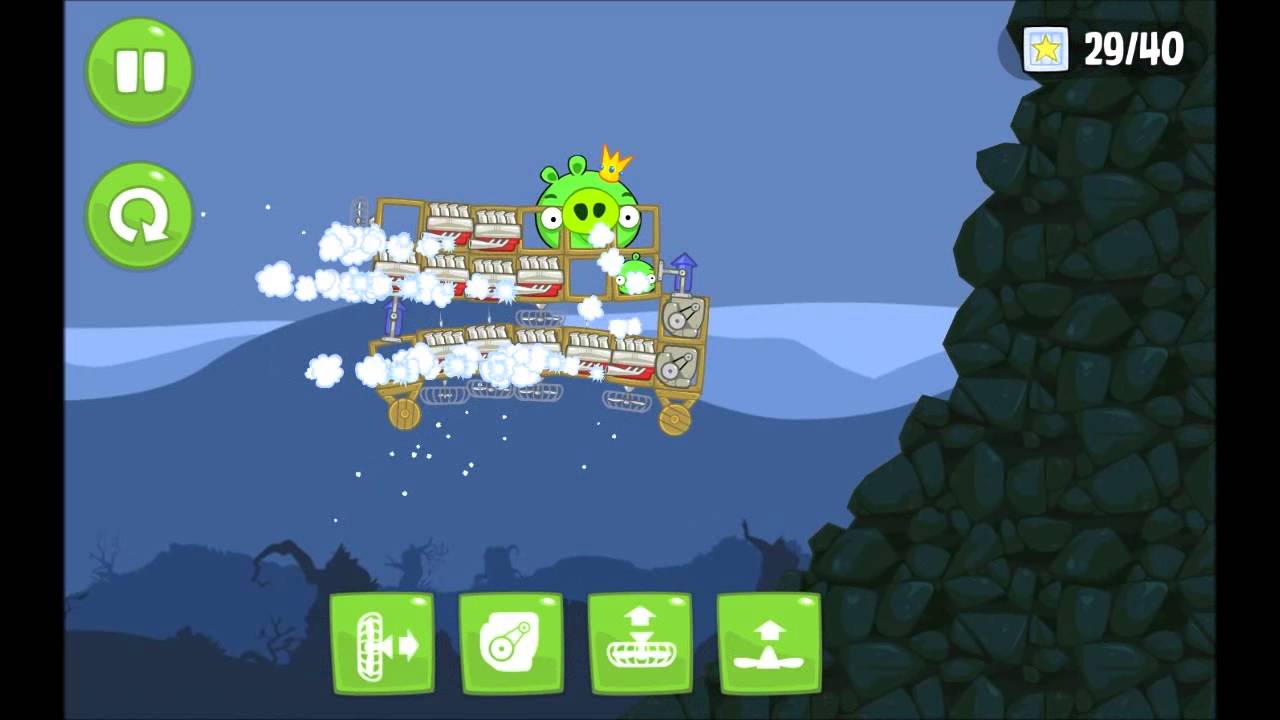 Bad Piggies Top Gear Hovervan