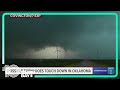 Tornadoes spotted in Oklahoma as hail pelts Kansas