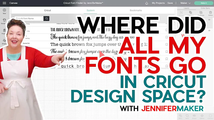 Cricut Font Help! Where's My Font in Design Space ...