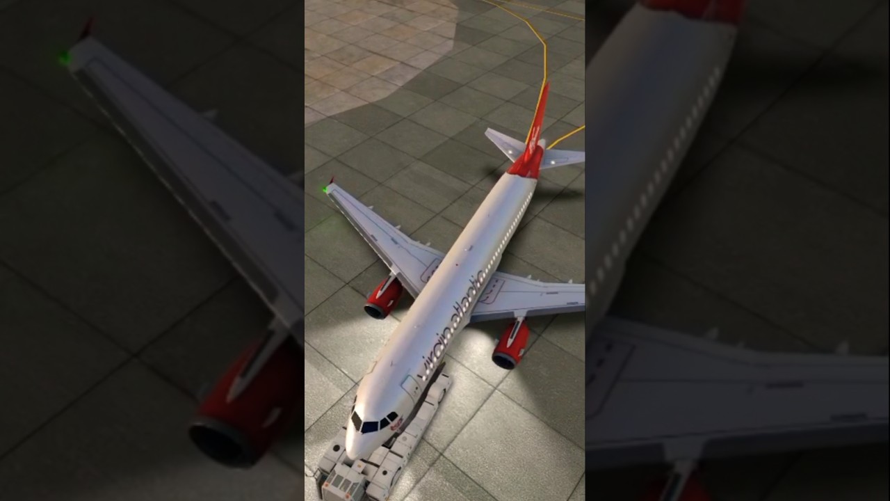 Virgin atlantic airlines airbus A320 ✈️🇬🇧