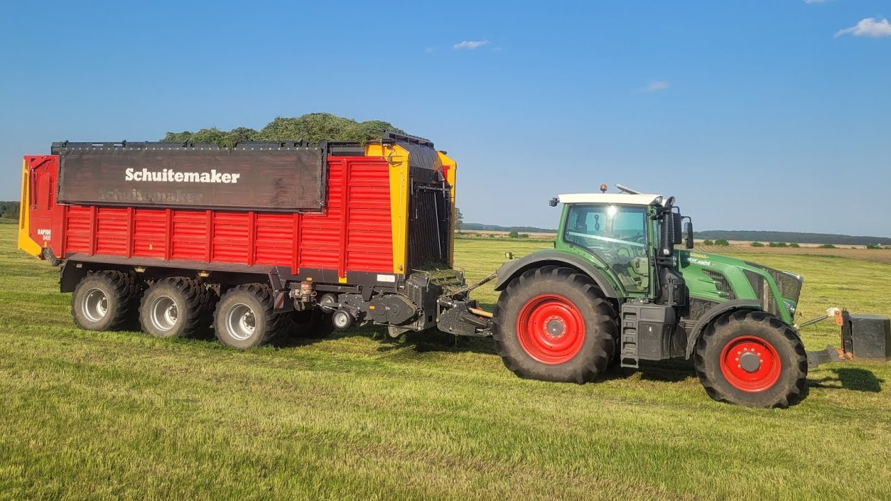 Największy Schuitemaker vs🤯 Fendt 824💥 Zbiór/Rozładunek🌱