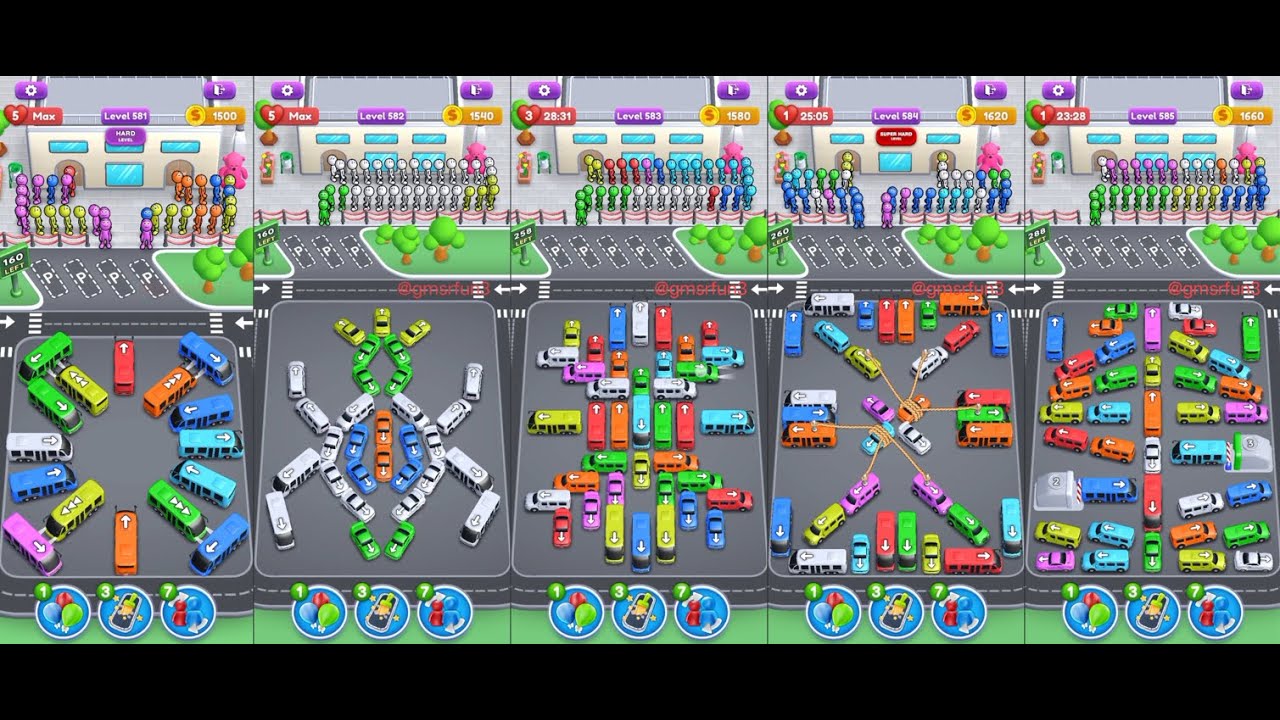 CROWD EXPRESS BOARDING PUZZLE 581 582 583 584 585 - YouTube