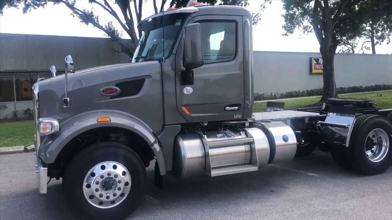 NEW 2020 Peterbilt 567 Day Cab Walk Around - YouTube