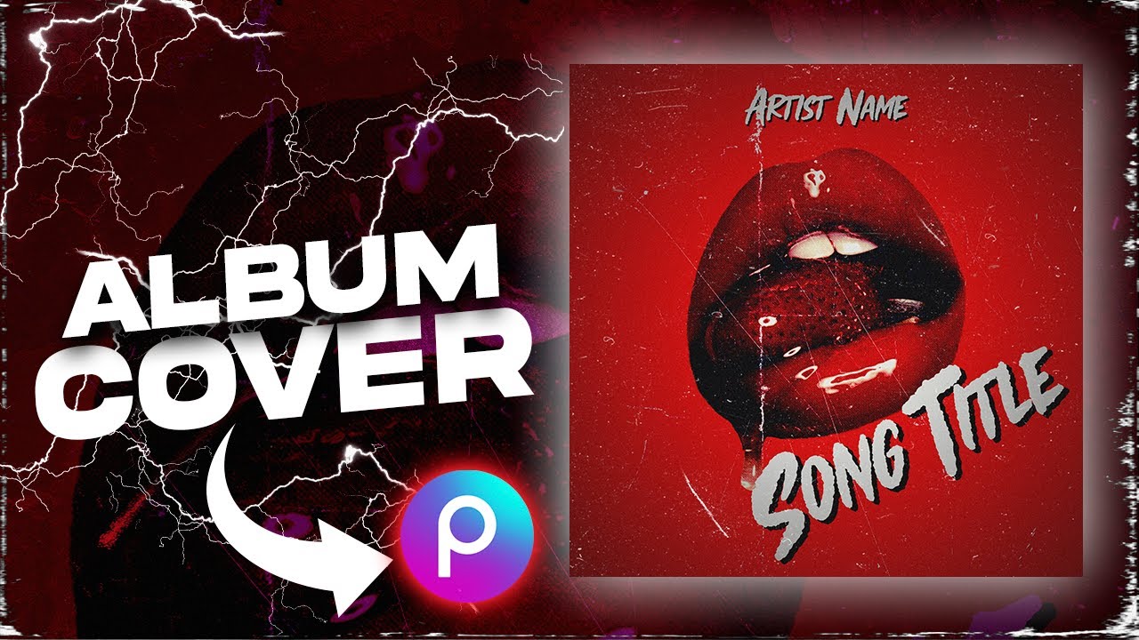 Make Album Cover Album Art In PicsArt Album Art Design in Mobile