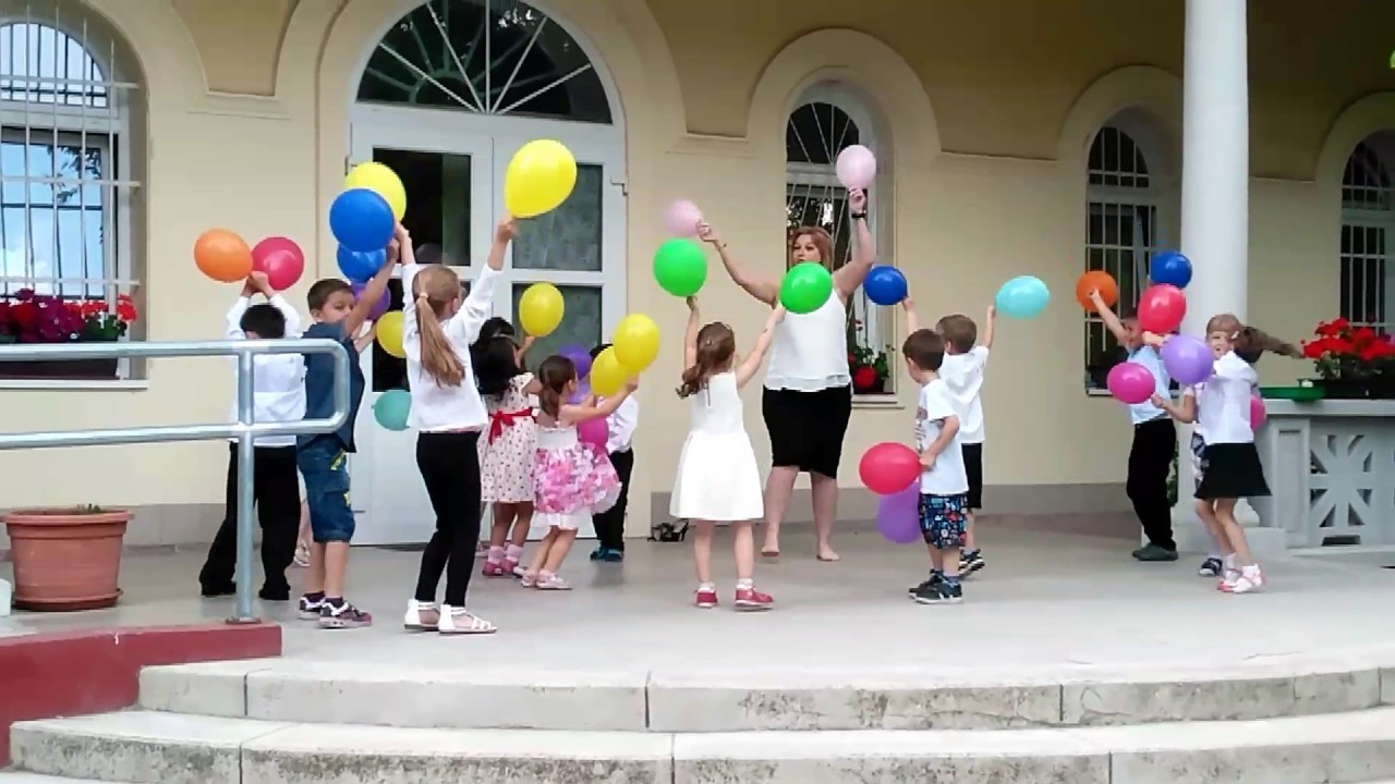 Magor évzáró - lufi tánc