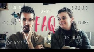 Geof& Dess - F.A.Q : Notre couple, nos projets, nos réponses