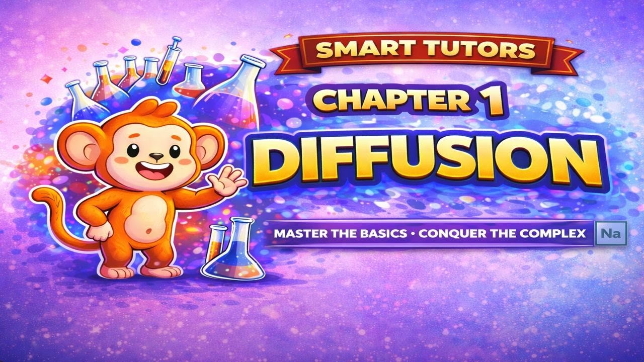 DIFFUSION – IGCSE Chemistry Chapter 1 | Easy Tamil Explanation | Smart Tutors