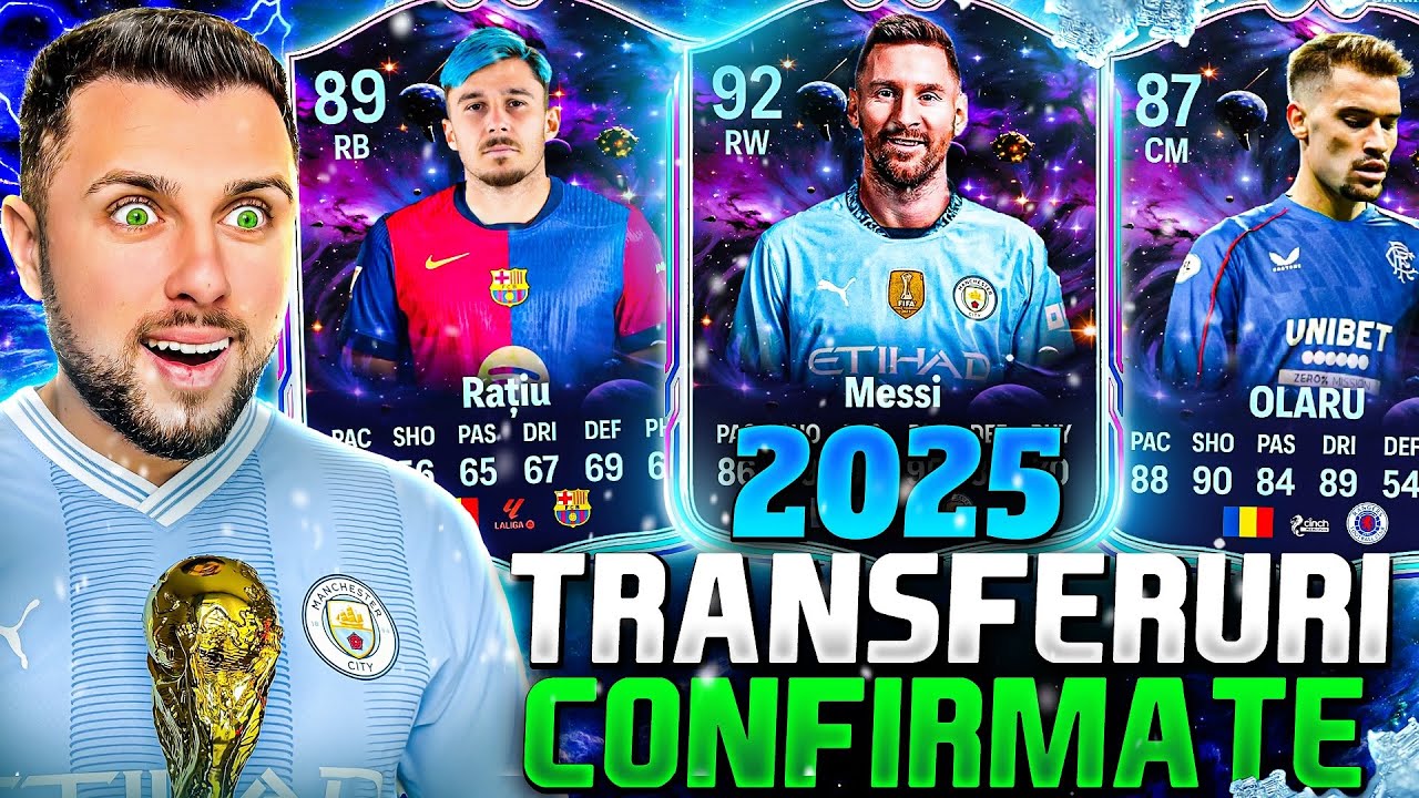 PRIMELE TRANSFERURI CONFIRMATE SI ZVONURI IARNĂ 2025!!