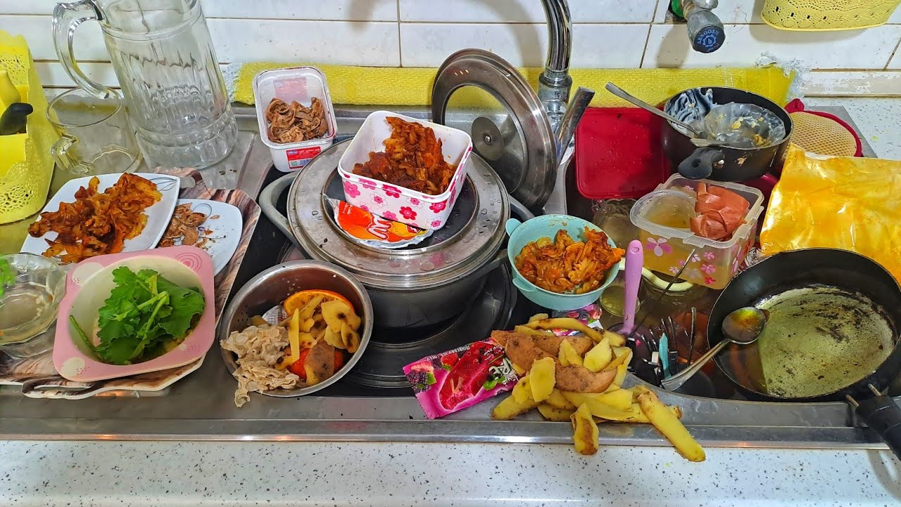 Deeply Relaxing Dishwashing ASMR | Natural Home Sounds & Calm Cleaning 🫧✨